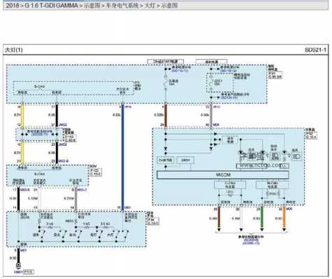 起亚电路图-起亚电路故障案例