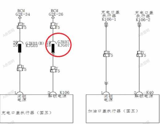 小车自动加油装置电气原理图 小车自动加油装置故障分析