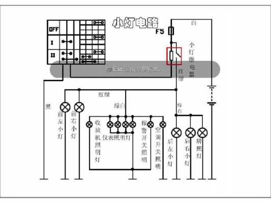  五菱荣光灯光故障「五菱荣光灯光电路图」