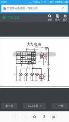  五菱荣光灯光故障「五菱荣光灯光电路图」