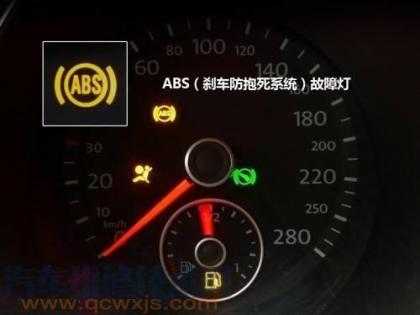 abs亮了怎么取消-abs系统故障怎么关