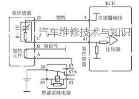 花冠故障码p0037氧传感器控制电路电压低