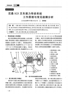 传动系统常见故障与故障分析 传动系常见故障为