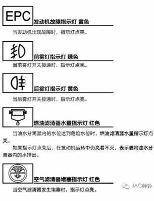  江淮帅铃故障案例「江淮帅铃的故障灯图解」