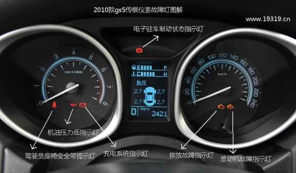 gs5怎么消除故障灯_gs5问题