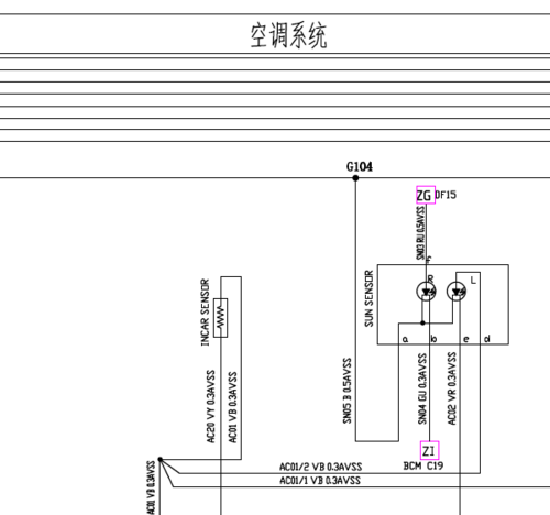 长安睿骋电路图 长安睿骋电源分配故障