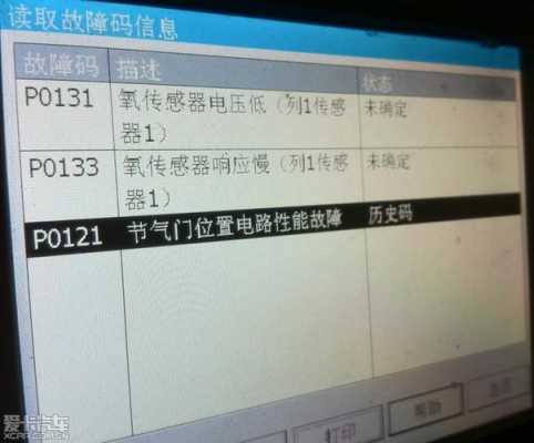  汽车故障码P0121「汽车故障码P0140解决办法」