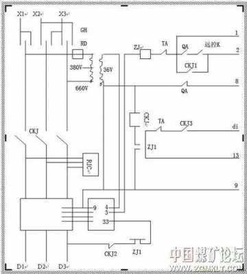 矿用120开关原理图